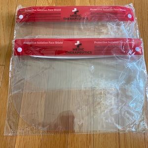 Medic Therapeutics Protective Face Shields Set of Two